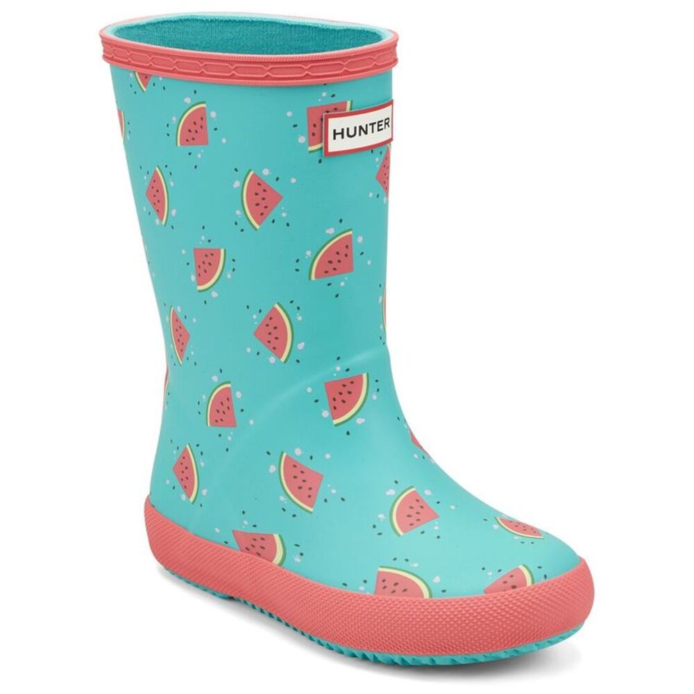 Hunter First Classic Rubber Rain Boot, Pink